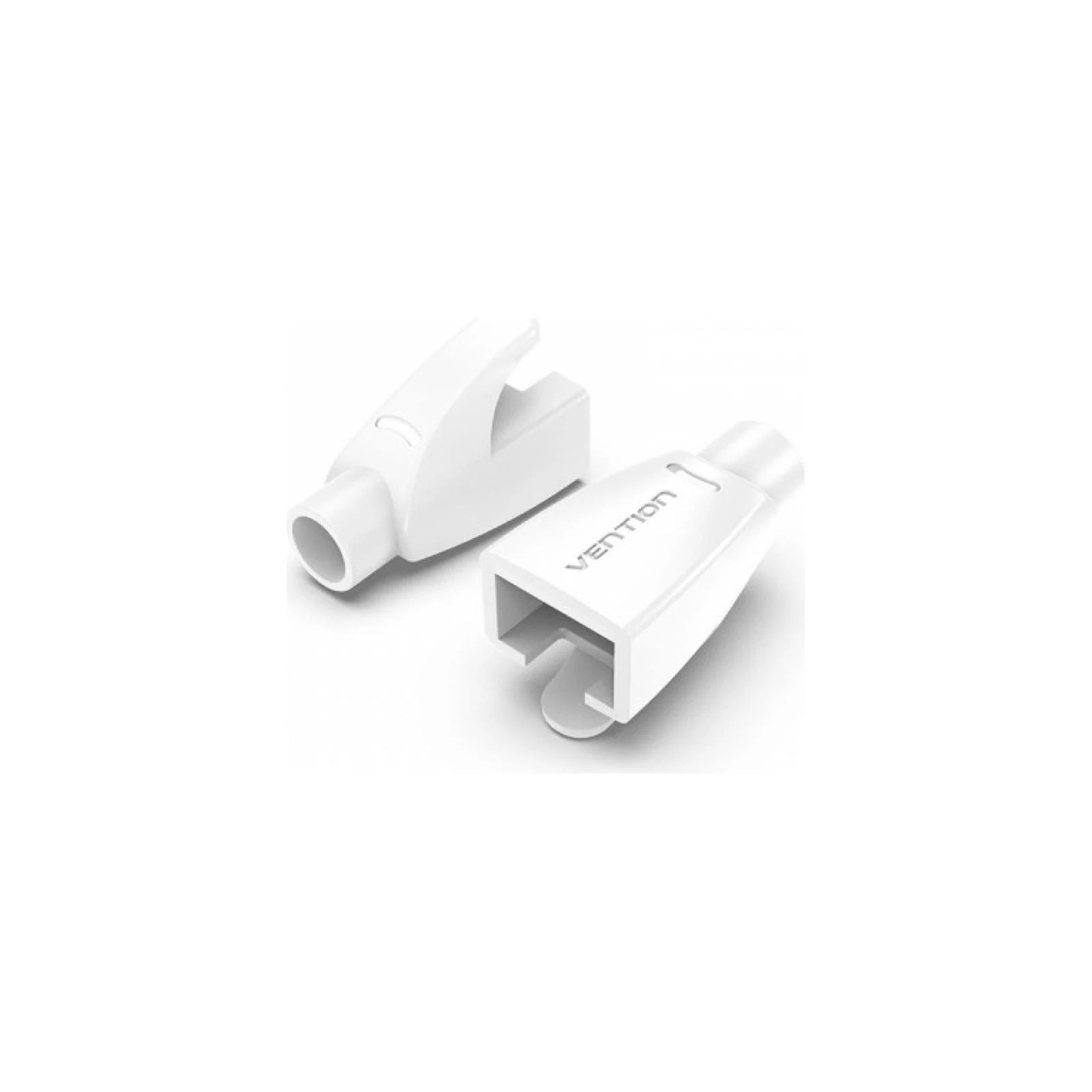 RJ45 Protection Covers 100 Units White Vention