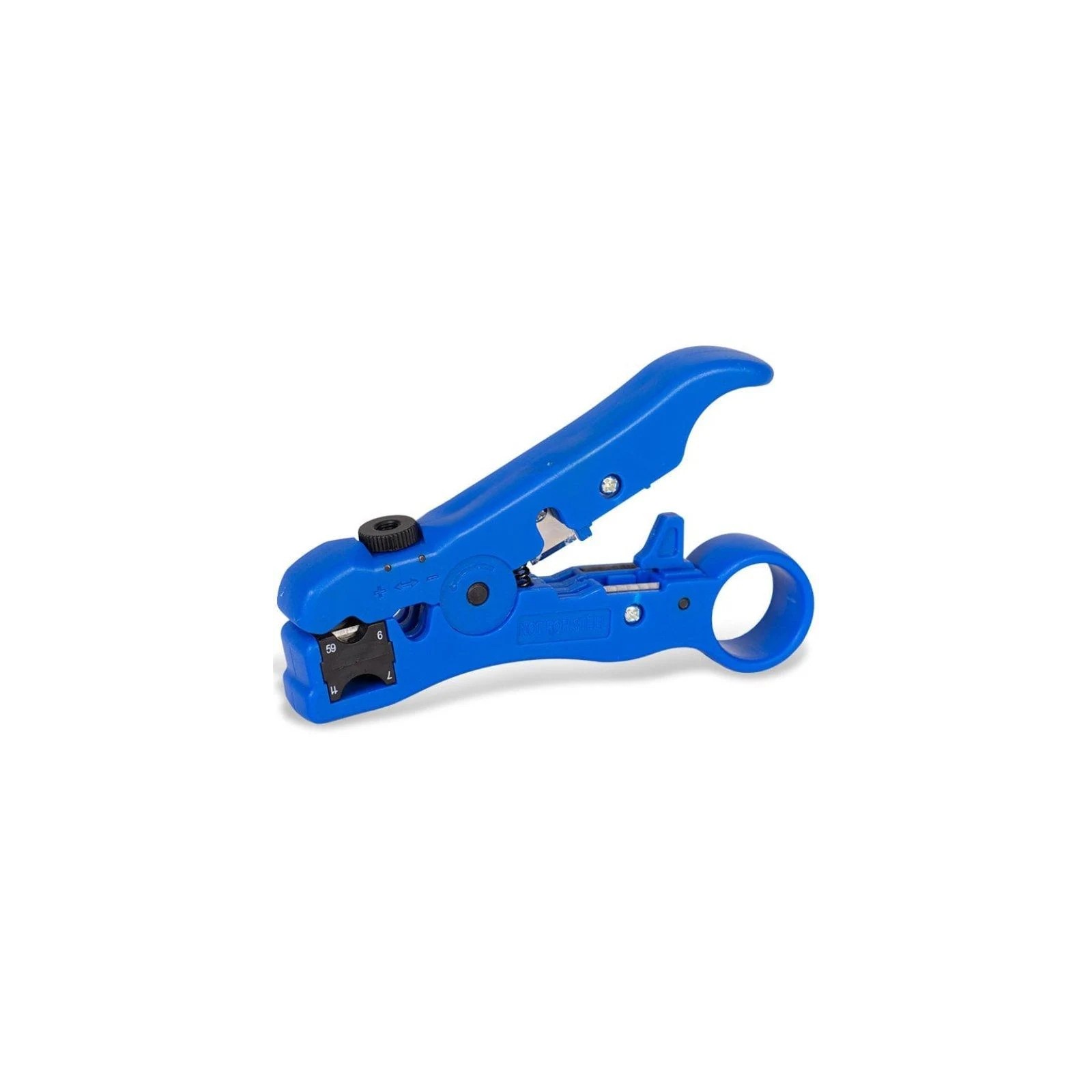 Coaxial Cable Stripper Blue