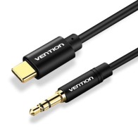 Vention Black USB-C to 3.5mm Jack Converter