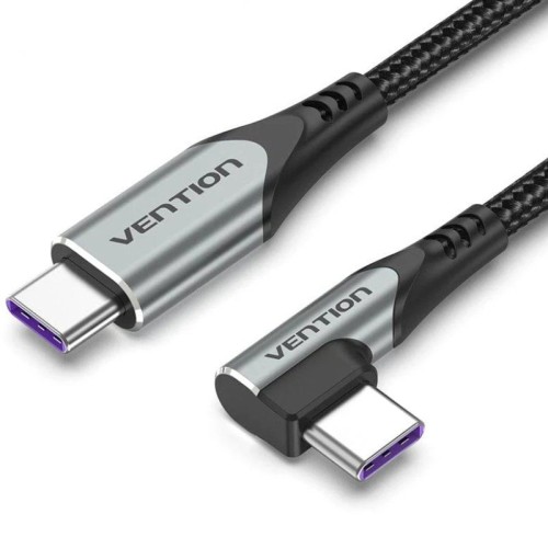 USB-C Male to USB-C Male Right Angle Cable 1.5M