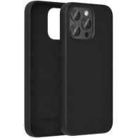 Silicone Case with MagSafe for iPhone 15 Plus Black Vention