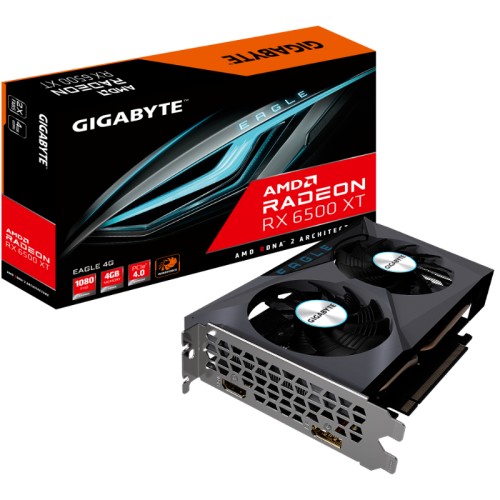 Tarjeta Gráfica Gigabyte Radeon RX 6500 XT Eagle 4 GB