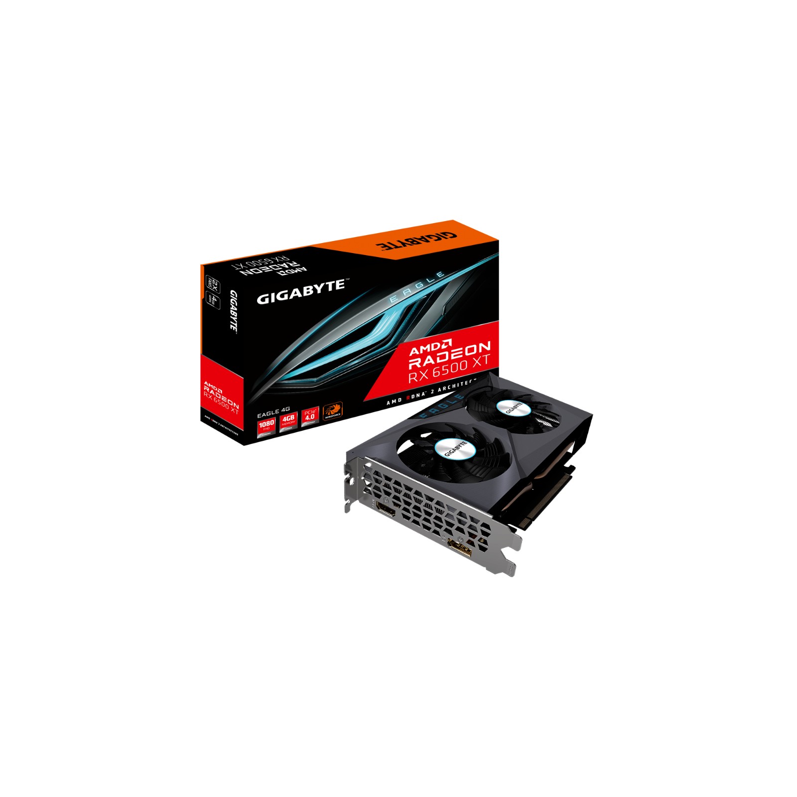 Gigabyte Radeon RX 6500 XT Eagle 4GB Graphics Card