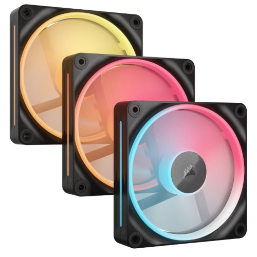 Ventiladores RGB Corsair iCUE Link LX120-R de 120mm para Alto Rendimiento