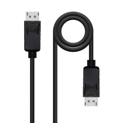 DisplayPort 1.2 Cable CCS DP/M - DP/M Black 0.5M Nanocable