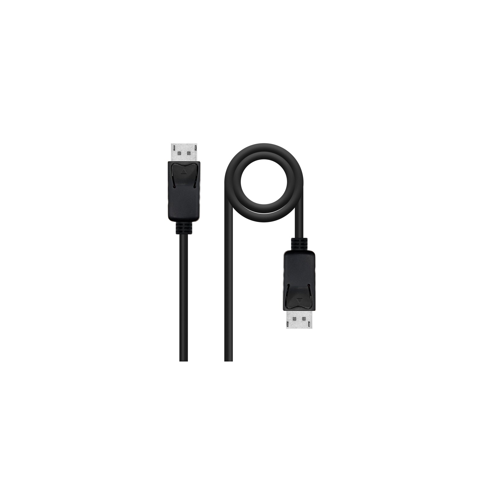 DisplayPort 1.2 Cable CCS DP/M - DP/M Black 0.5M Nanocable