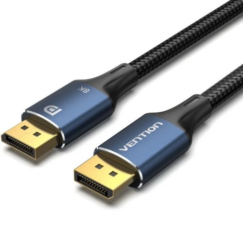 Cable Displayport 1.4 8k DP/m-DP/m Trenzado 3 M Azul Vention