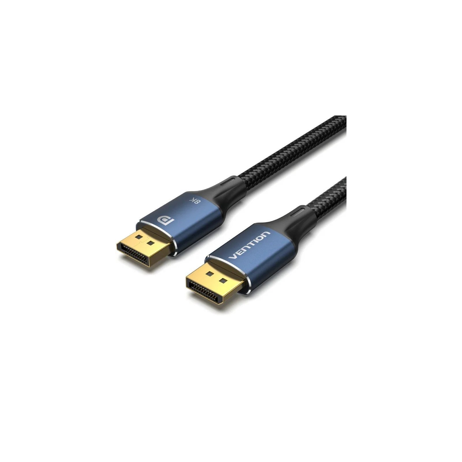 Cable Displayport 1.4 8k DP/m-DP/m Trenzado 3 M Azul Vention