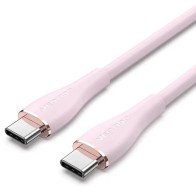 Cable USB-C A USB-C 2.0 100W 1 M Rosa Vention