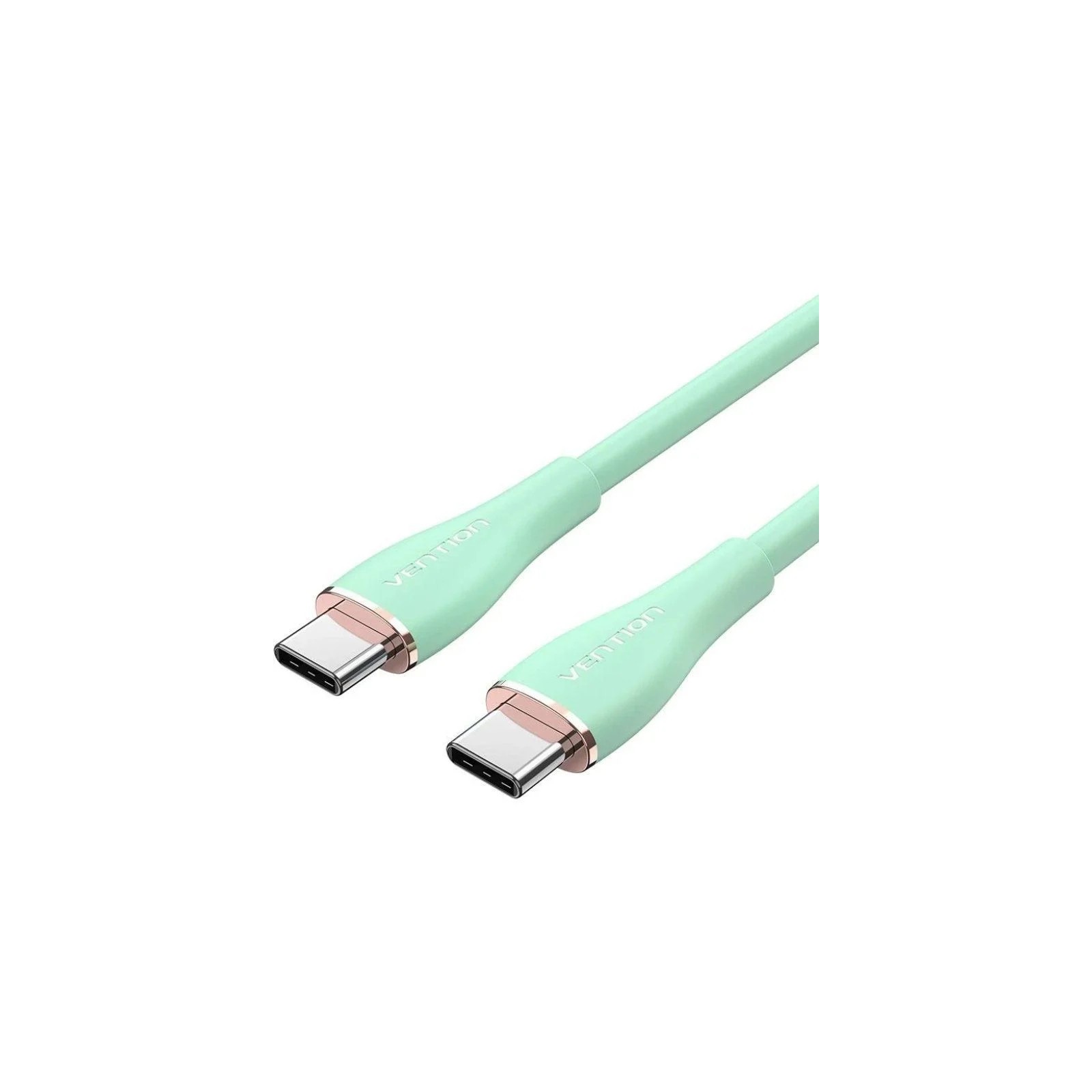 Cable USB-C A USB-C 2.0 100W 1.5 M Verde Vention