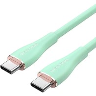 Cable USB-C A USB-C 2.0 100W 1.5 M Verde Vention