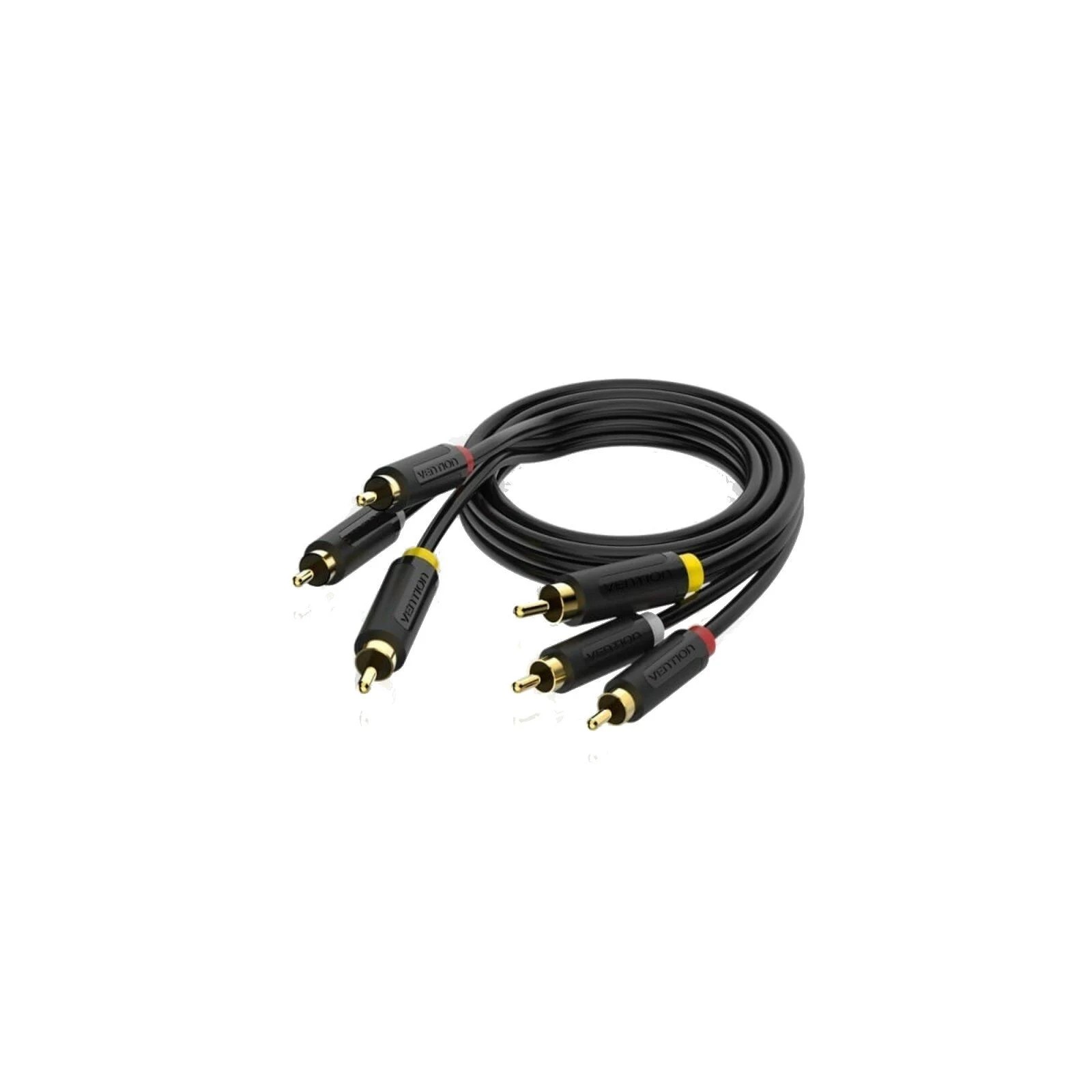 3xRCA to 3xRCA Audio Cable 2M Vention