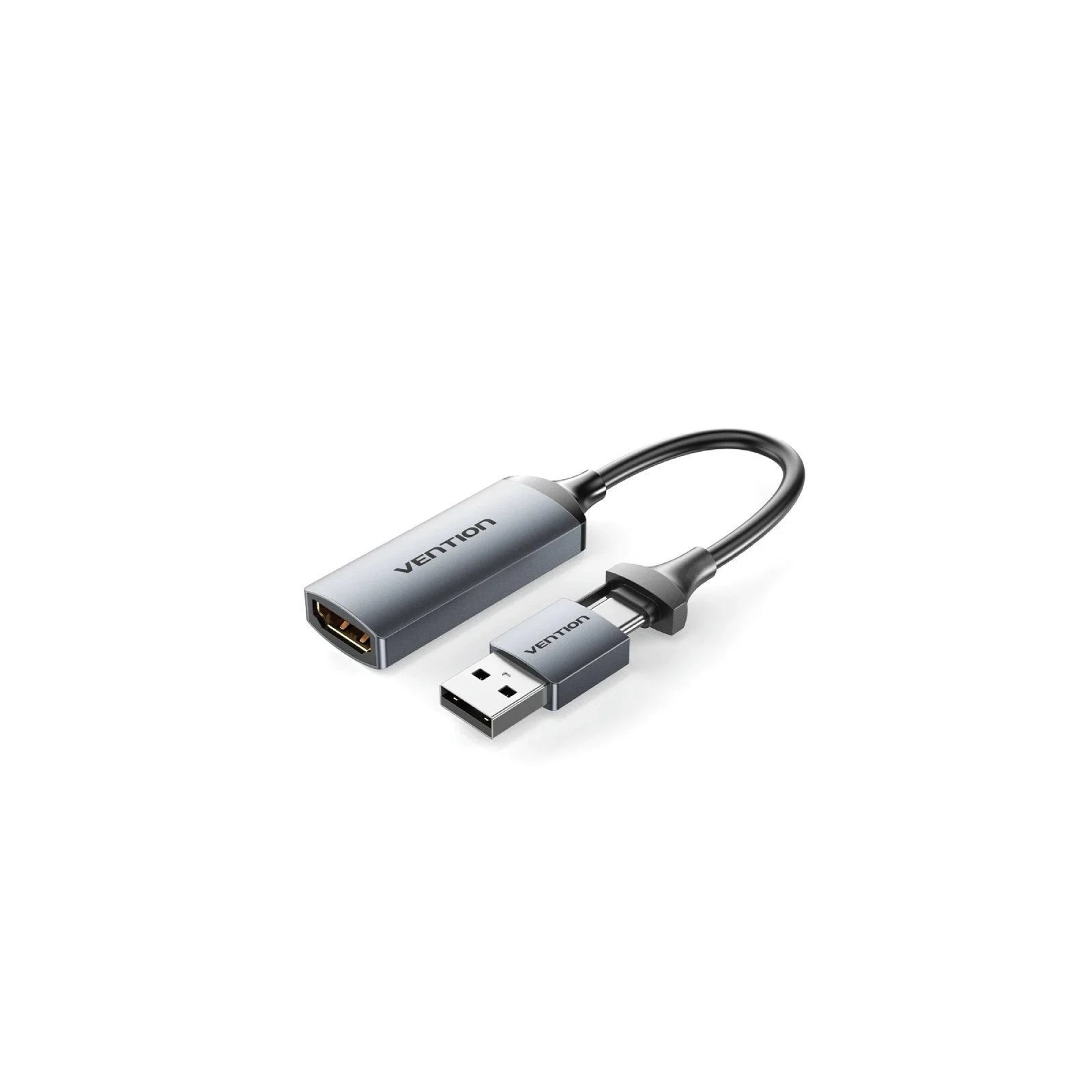 Conversor HDMI 4K a USB-C USB-A 0.10m Vention