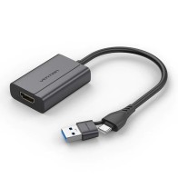 Adaptador Vention de USB-A/USB-C a HDMI