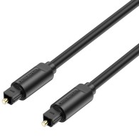 Cable De Audio De Fibra Optica 5 M Negro Vention