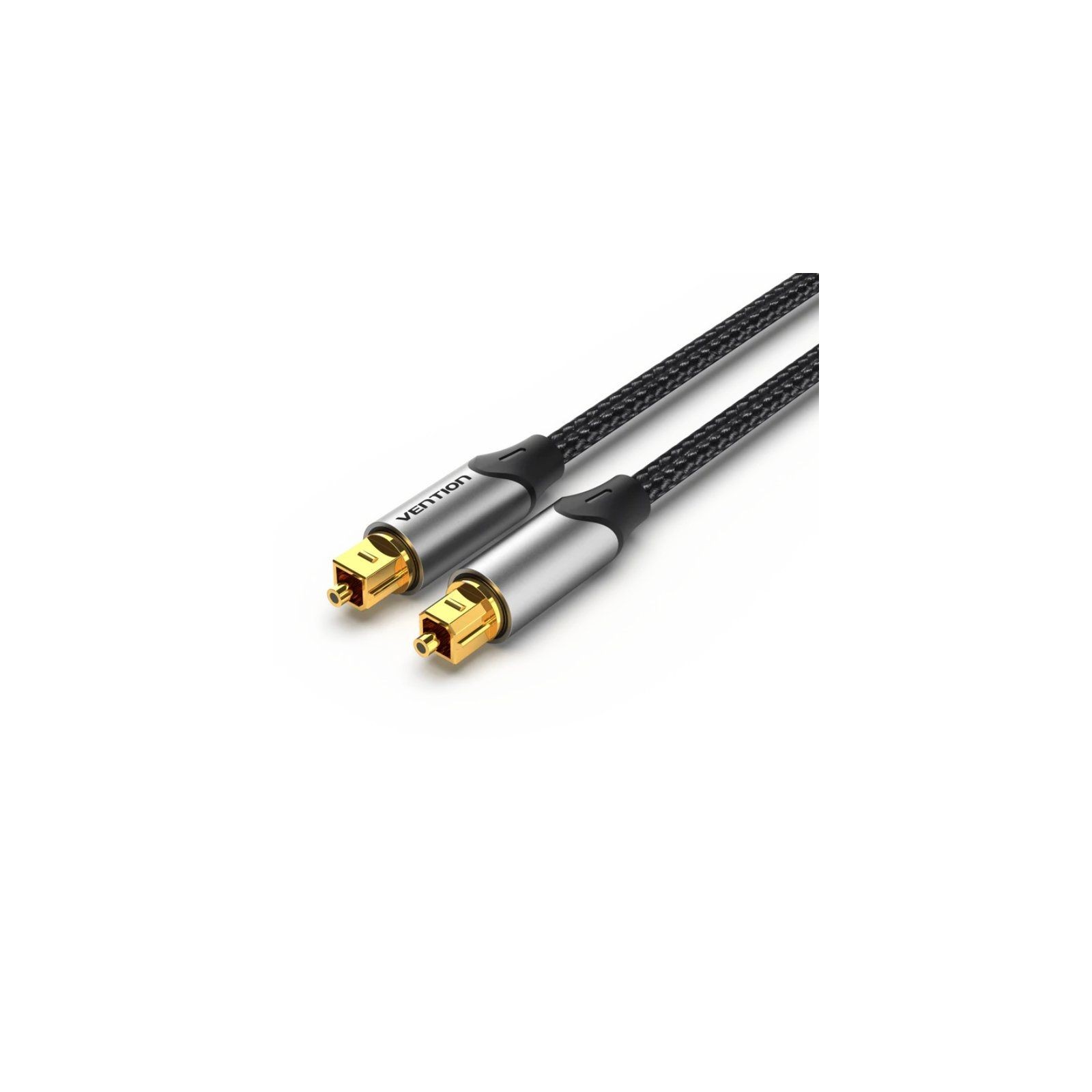 Cable de Audio de Fibra Óptica 1.5m Gris Vention