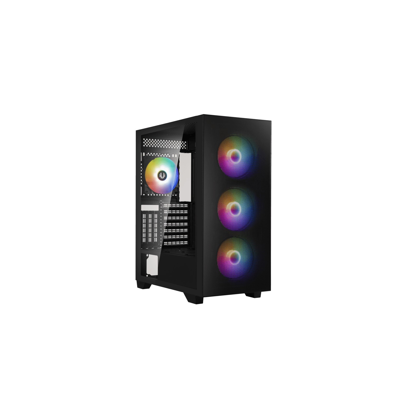 BitFenix Flow A-RGB Half Tower Case Black