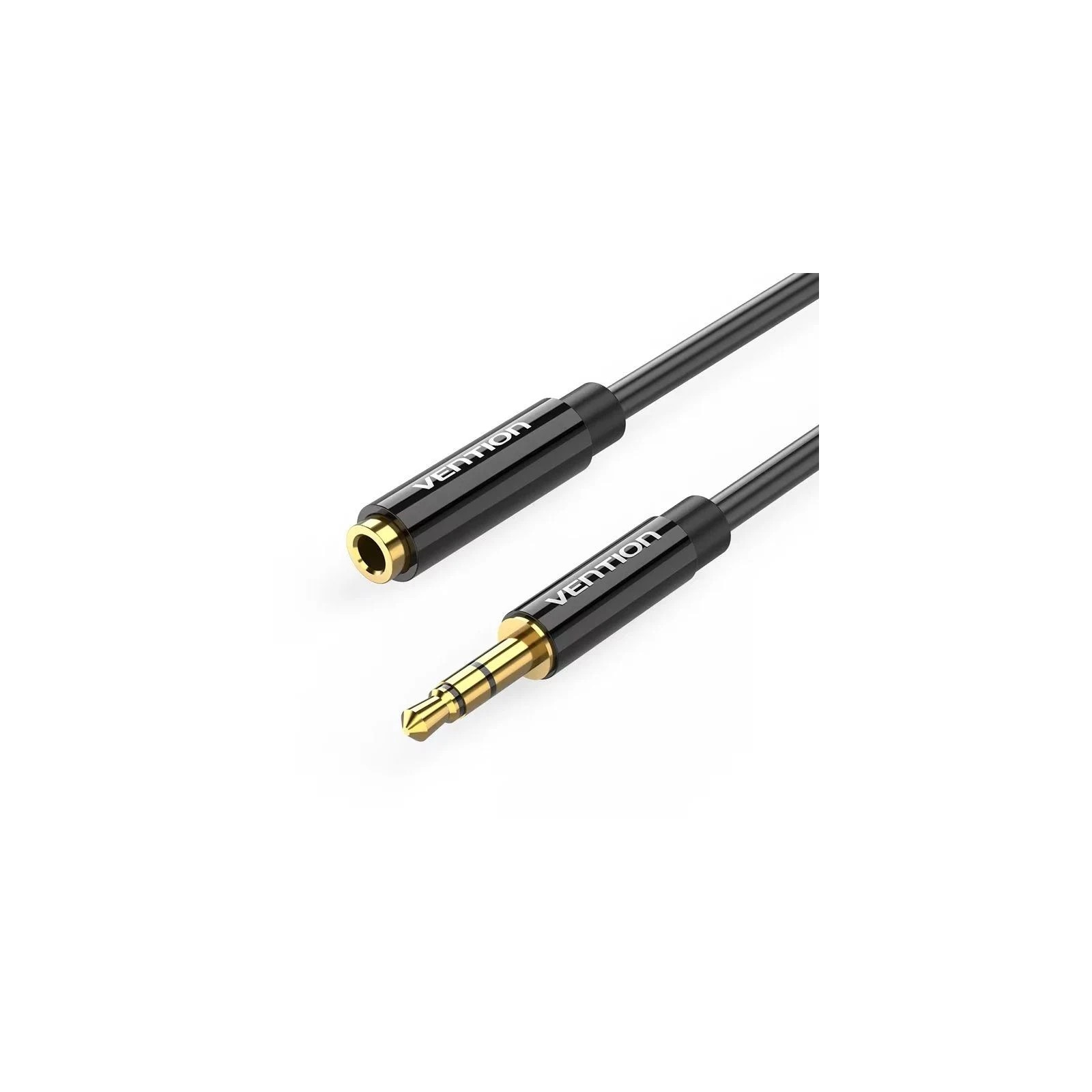 Cable de Audio Estéreo Vention 3.5mm 0.5M Negro