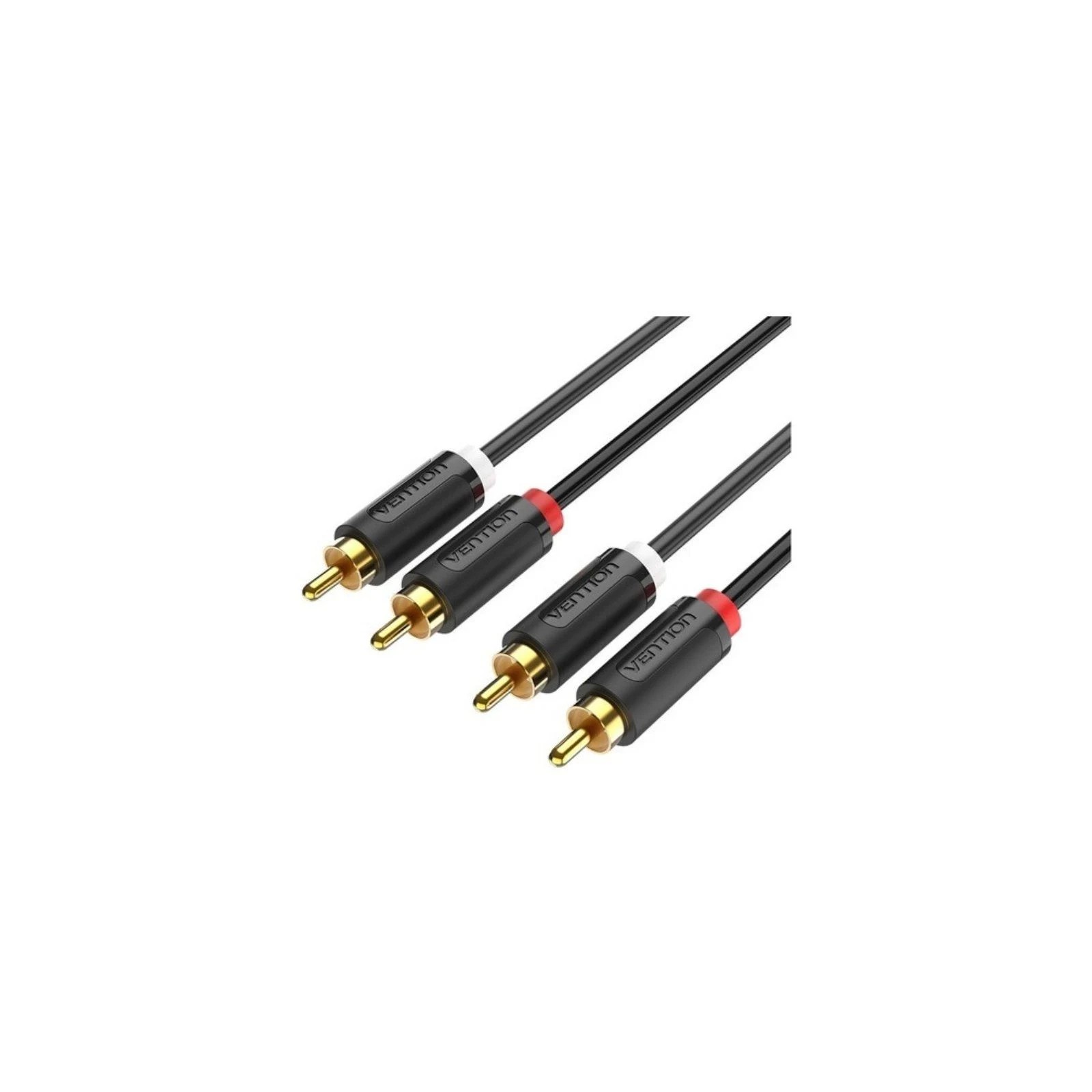 Cable Audio Estéreo 2xRCA a 2xRCA 0.5 m