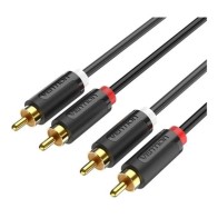 Cable Audio Estéreo 2xRCA a 2xRCA 0.5 m