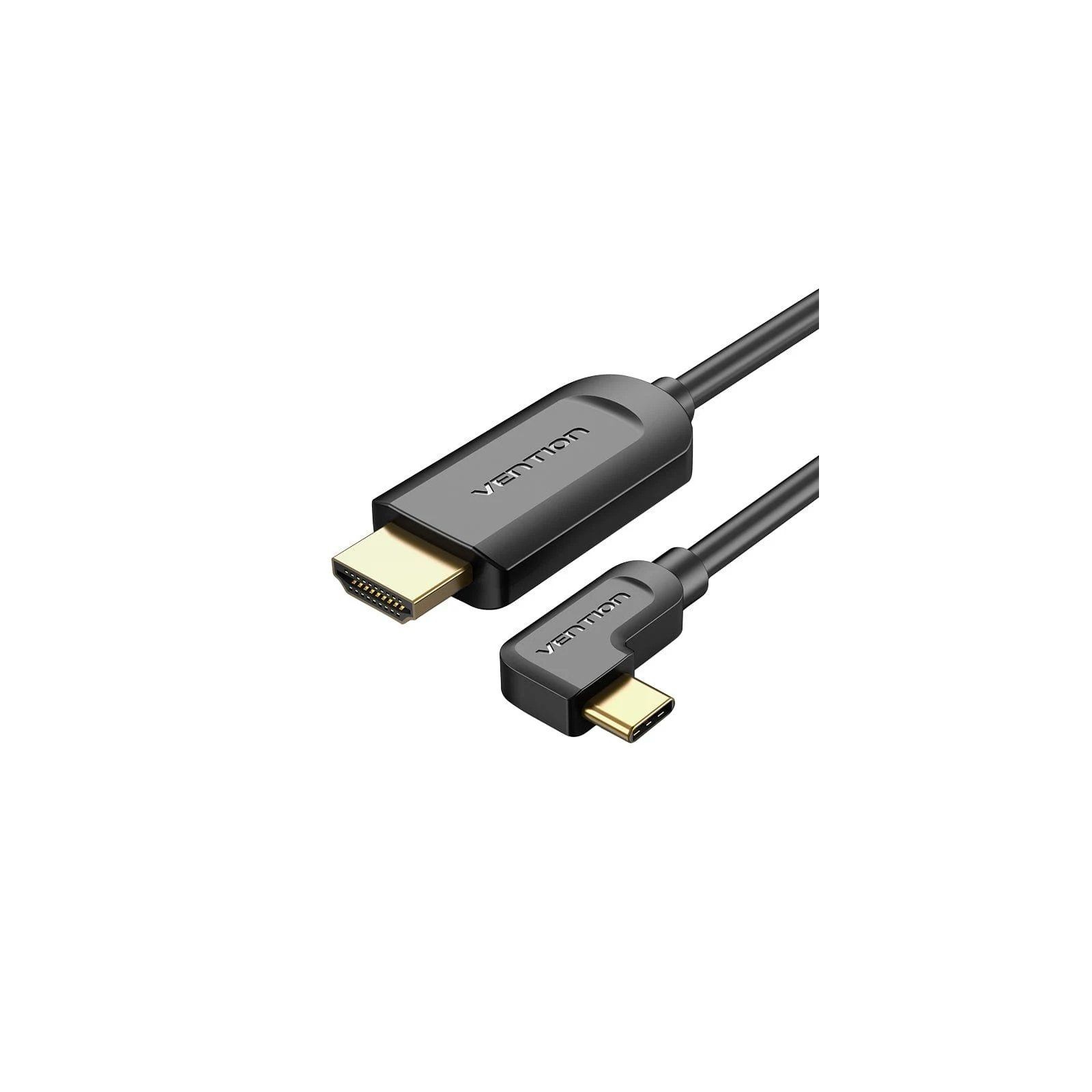 Conversor 1.4 USB-C/M a HDMI/M 4K Acodado 1.5 m Negro Vention