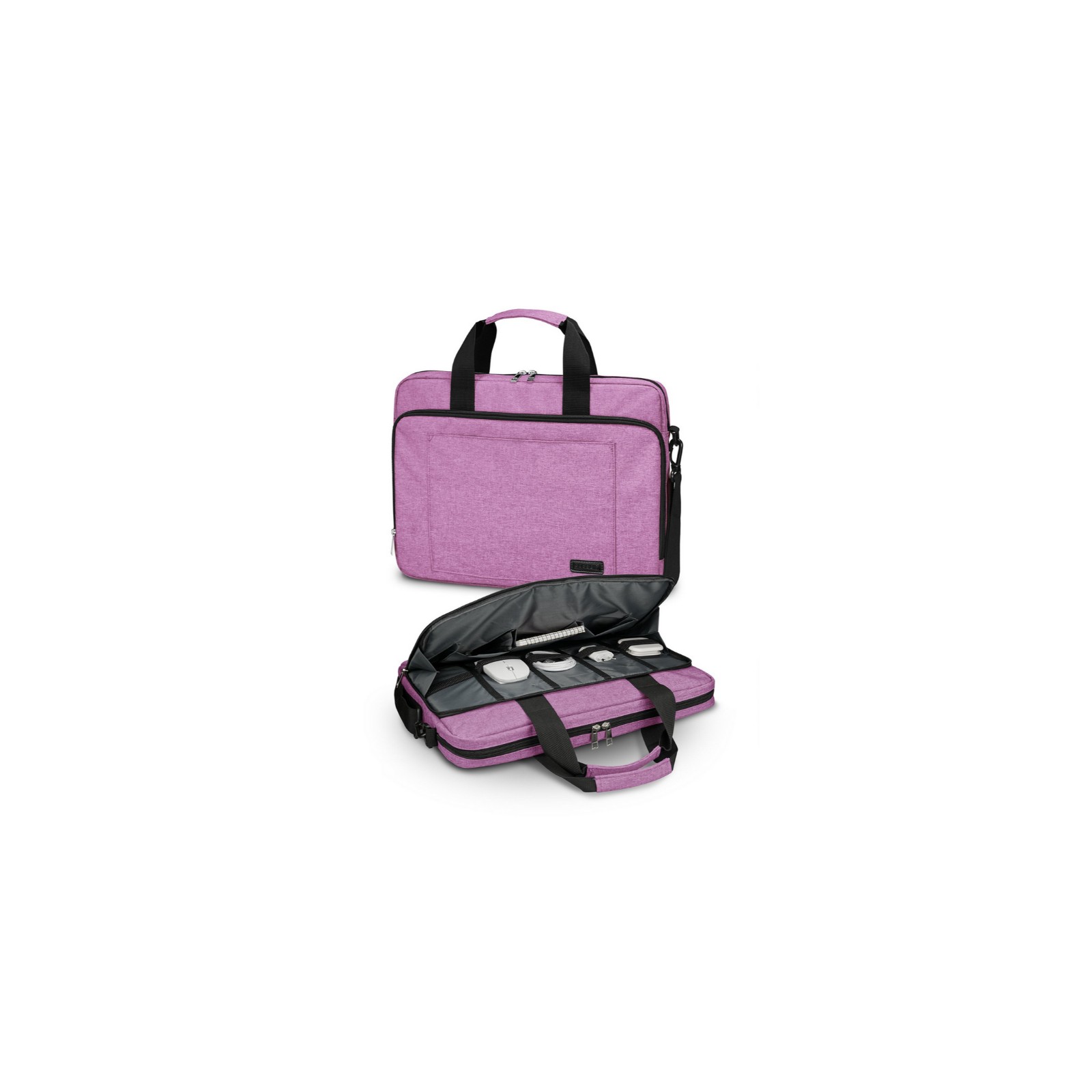 Air Padding 15.6'' Briefcase Pink Subblim