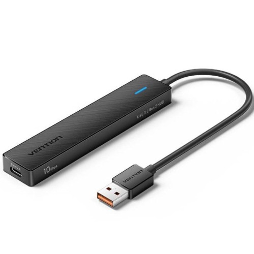 Hub 4 Puertos USB 3.2 Vention con 2x USB-C 3.2