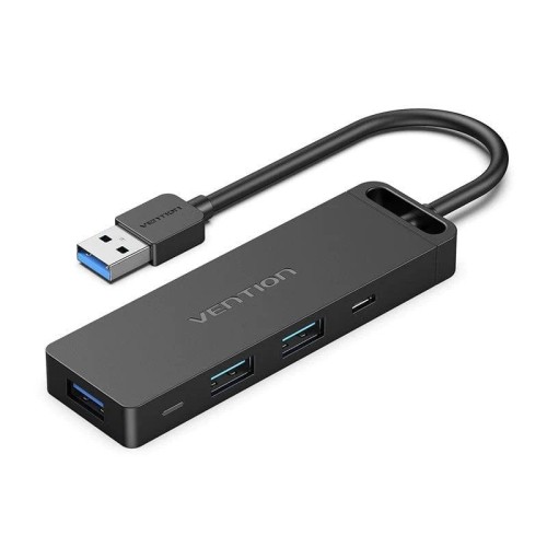 Hub USB 3.0 de 6 Puertos Negro Vention