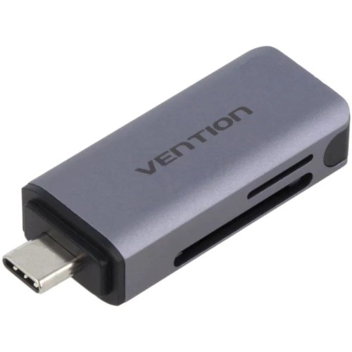 External USB-C 3.0 Card Reader Grey Vention