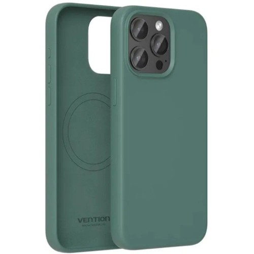 Funda Silicona MagSafe iPhone 13 Pro Max Verde Vention