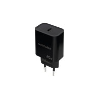 Cargador Pared 20W USB-C Negro