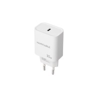 Wall Charger 1xUSB-C PD 30W White Nanocable