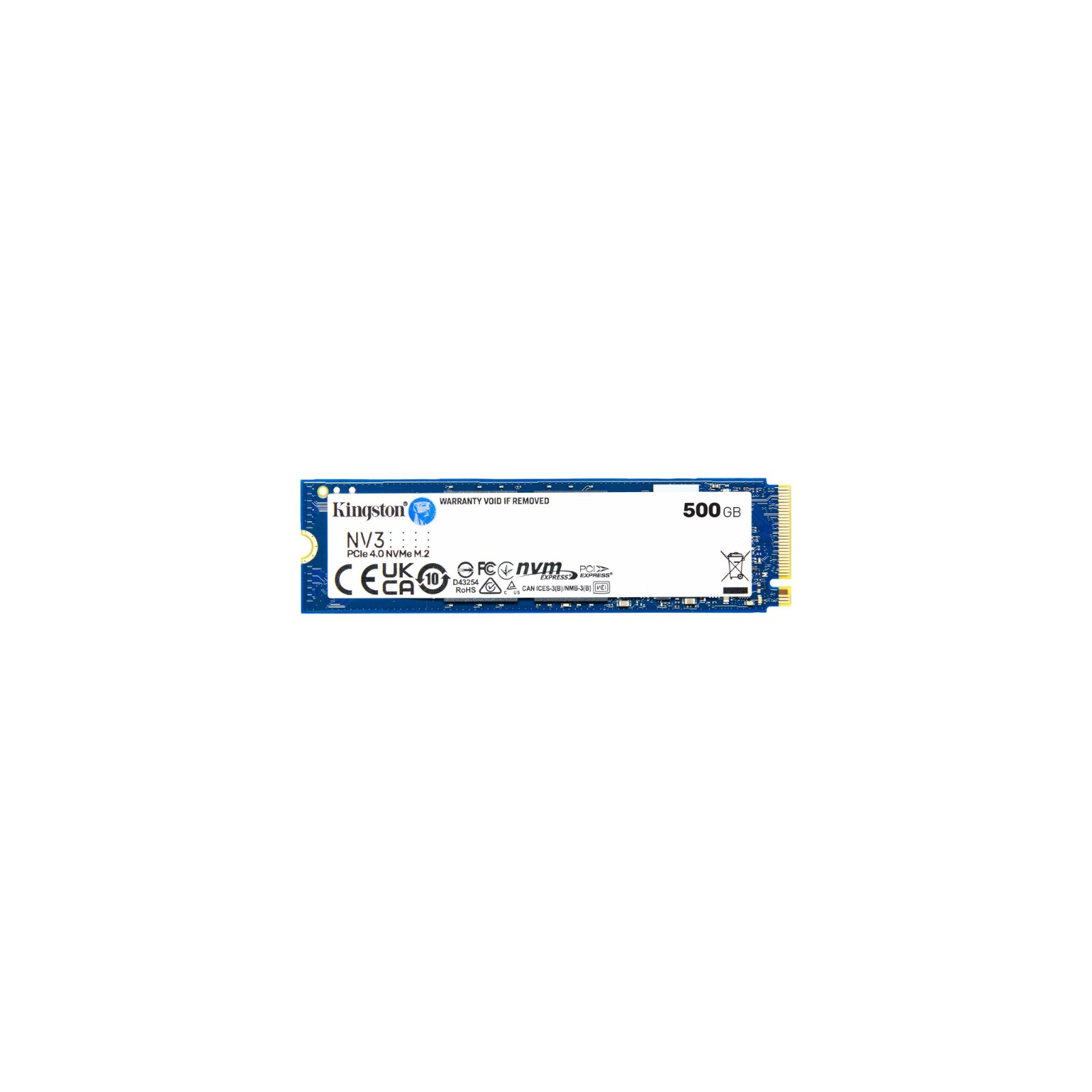 Kingston 500GB NV3 SSD M.2 2280 NVMe PCIe