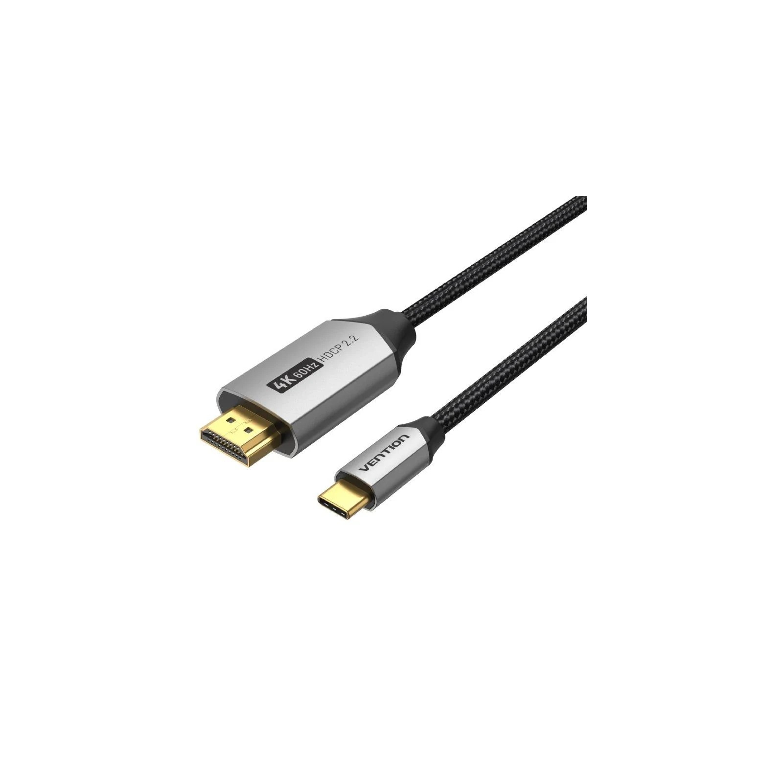 Conversor USB-C a HDMI/M 4K 1 M Negro Nanocable