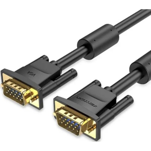 Cable SVGA VGA M-M 0.5M Negro Vention