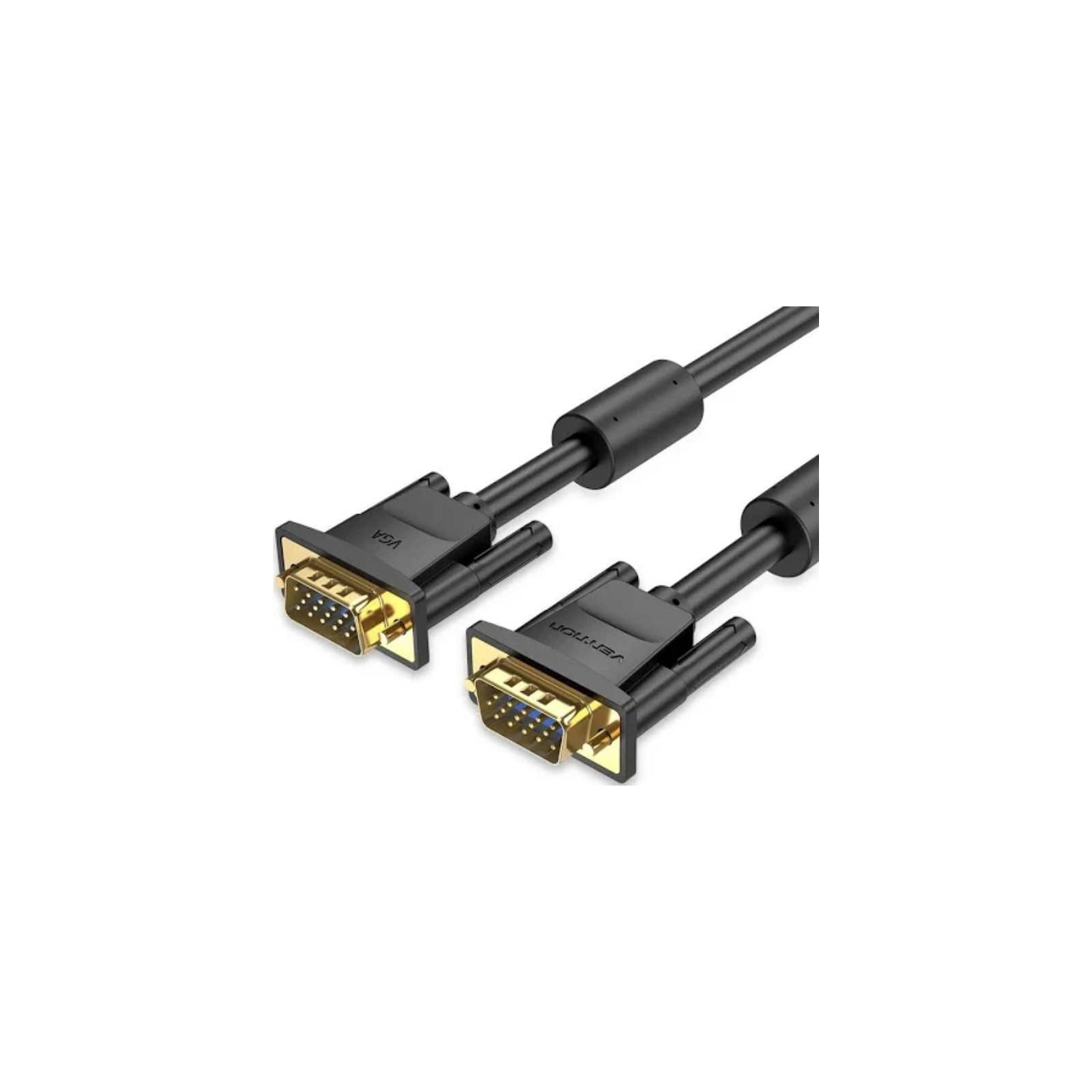 Cable SVGA VGA M-M 0.5M Negro Vention