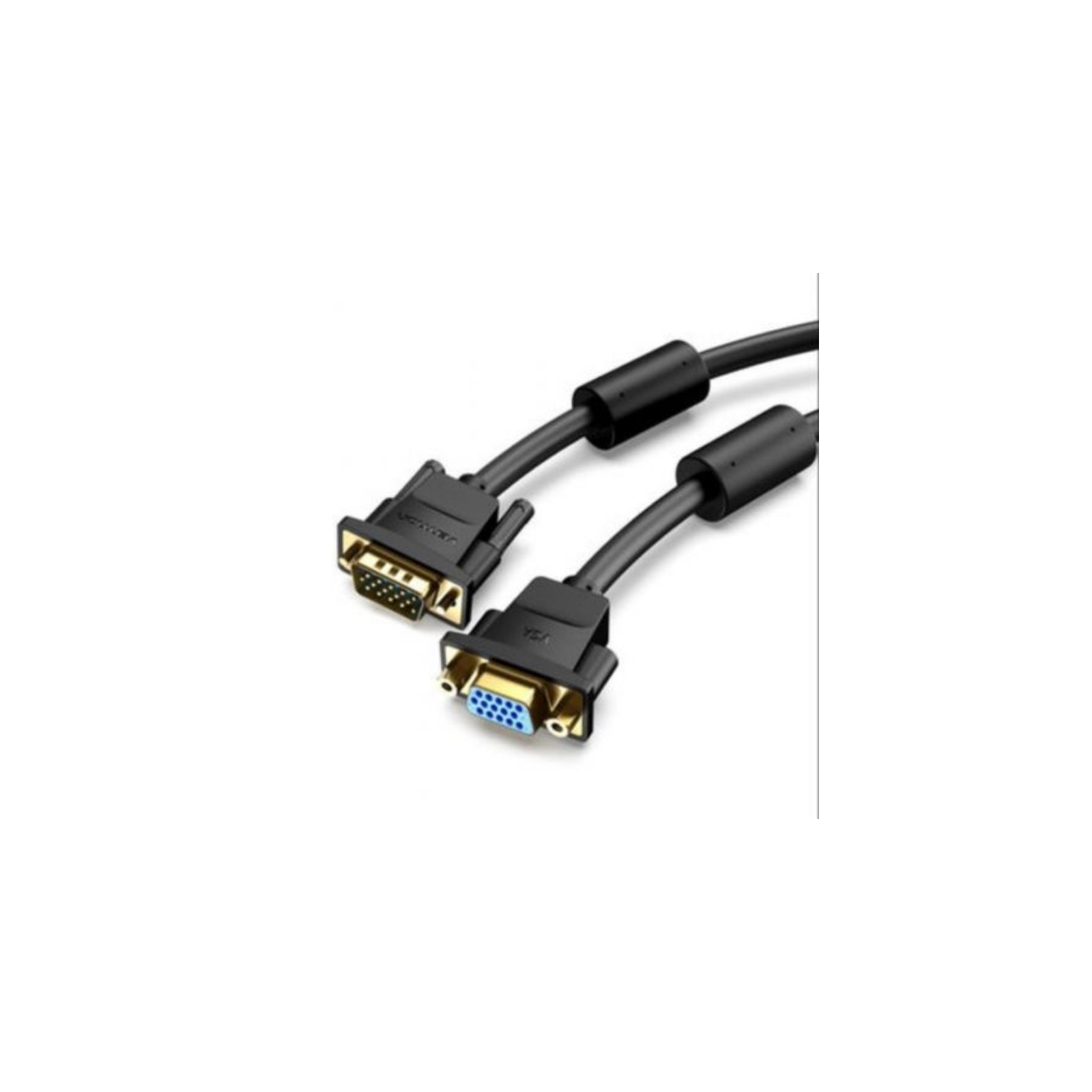 Cable SVGA a VGA M-H 1 M Negro Vention