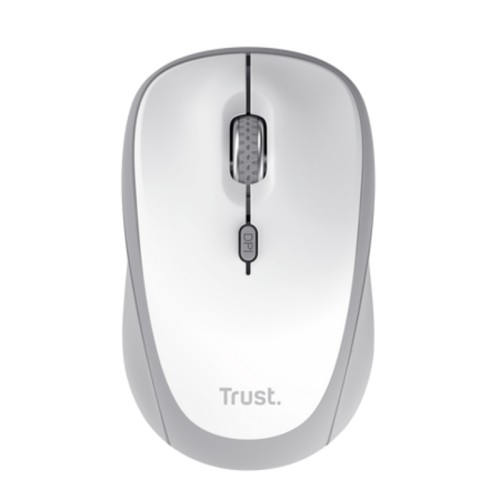 Trust Yvi+ White Wireless Optical Mouse Ergonomic