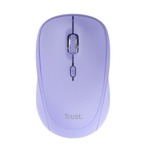 Wireless Multi-Device Optical Mouse Purple Trust