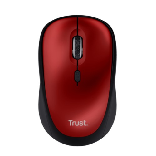 Trust YVI+ Silent Wireless Optical Mouse Red