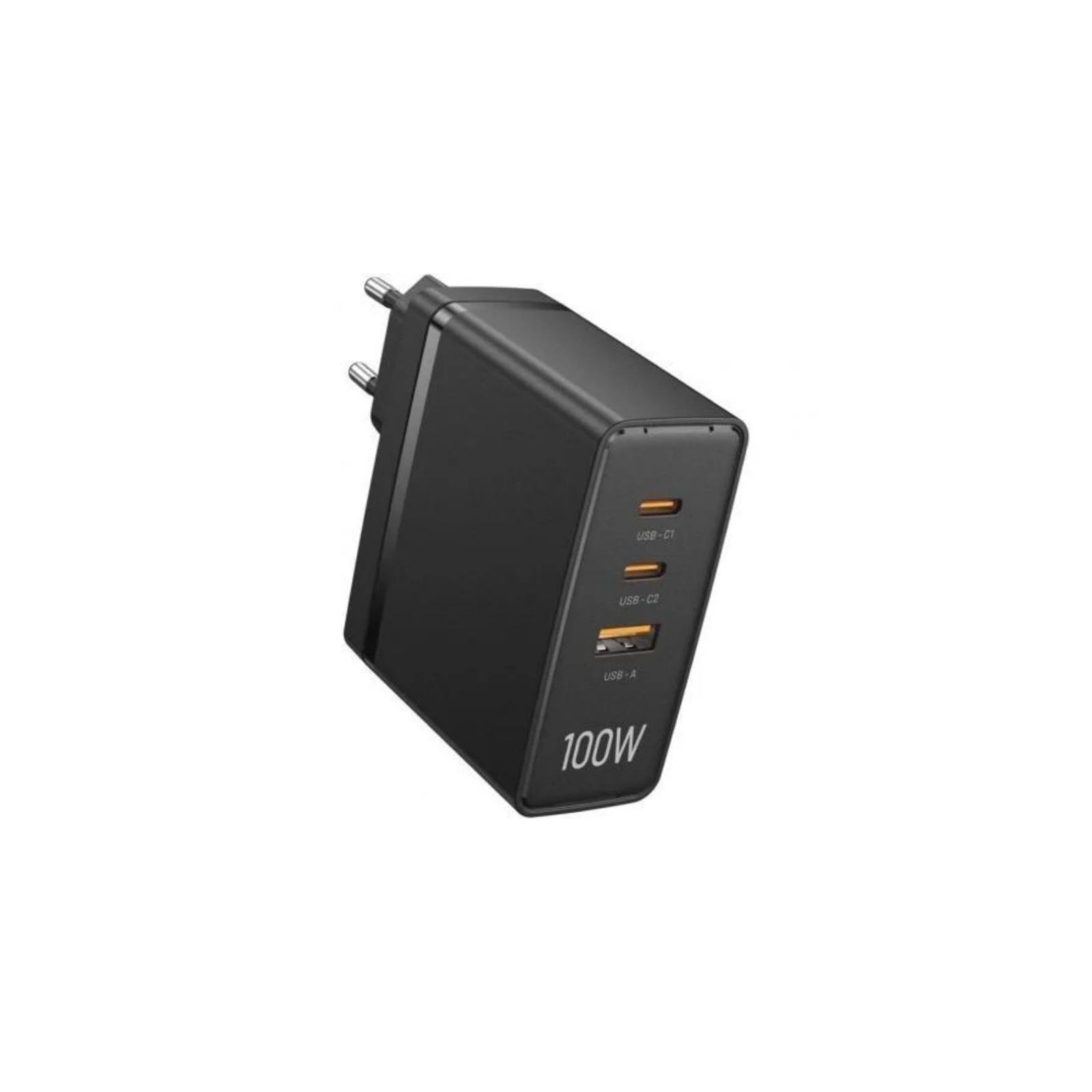 Cargador Pared 100w 2xusb-c/usb-a Negro Vention