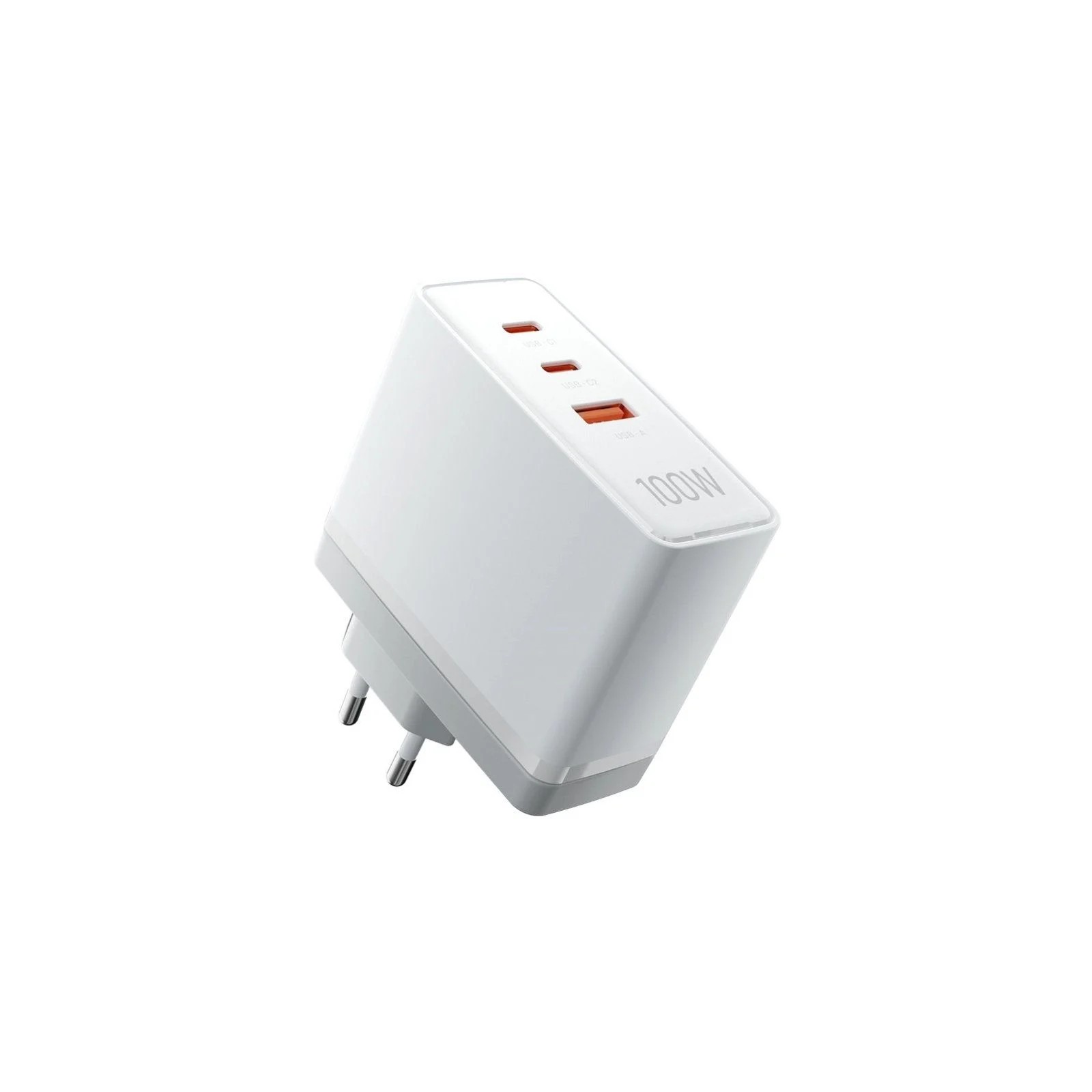 Cargador Pared 100W 2xUSB-C/USB-A Blanco Vention