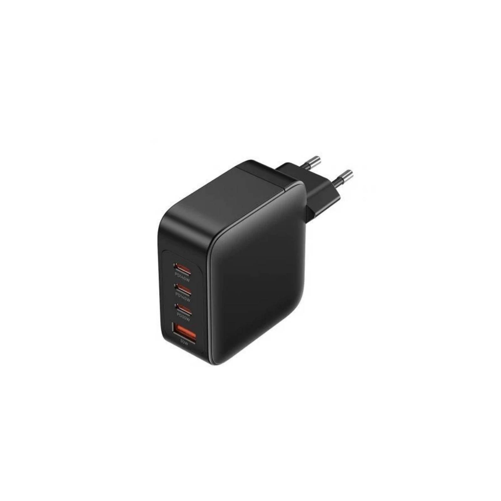 Cargador de Pared Vention 140W con 3xUSB-C y Cable USB-C a USB-A