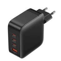 Cargador de Pared Vention 140W con 3xUSB-C y Cable USB-C a USB-A