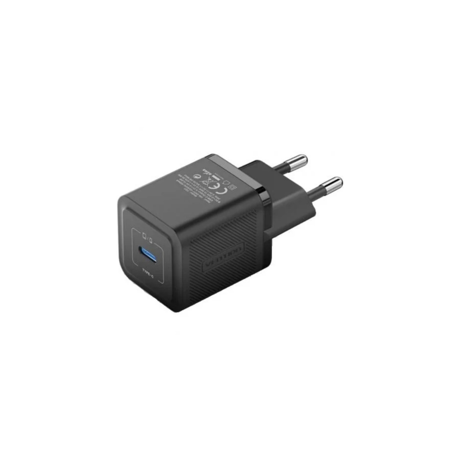 20W GaN Wall Charger USB-C Black Vention