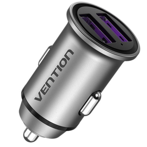 Vention Dual USB-A 30W Car Charger Online