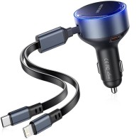 Cargador de Coche USB-C Lightning 30W Vention