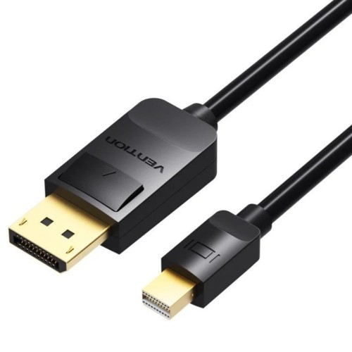 Mini DisplayPort to DisplayPort Cable 1.5M Black Vention