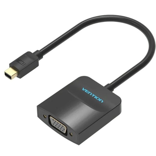 Conversor Vention Mini Displayport/m A Vga/h Negro