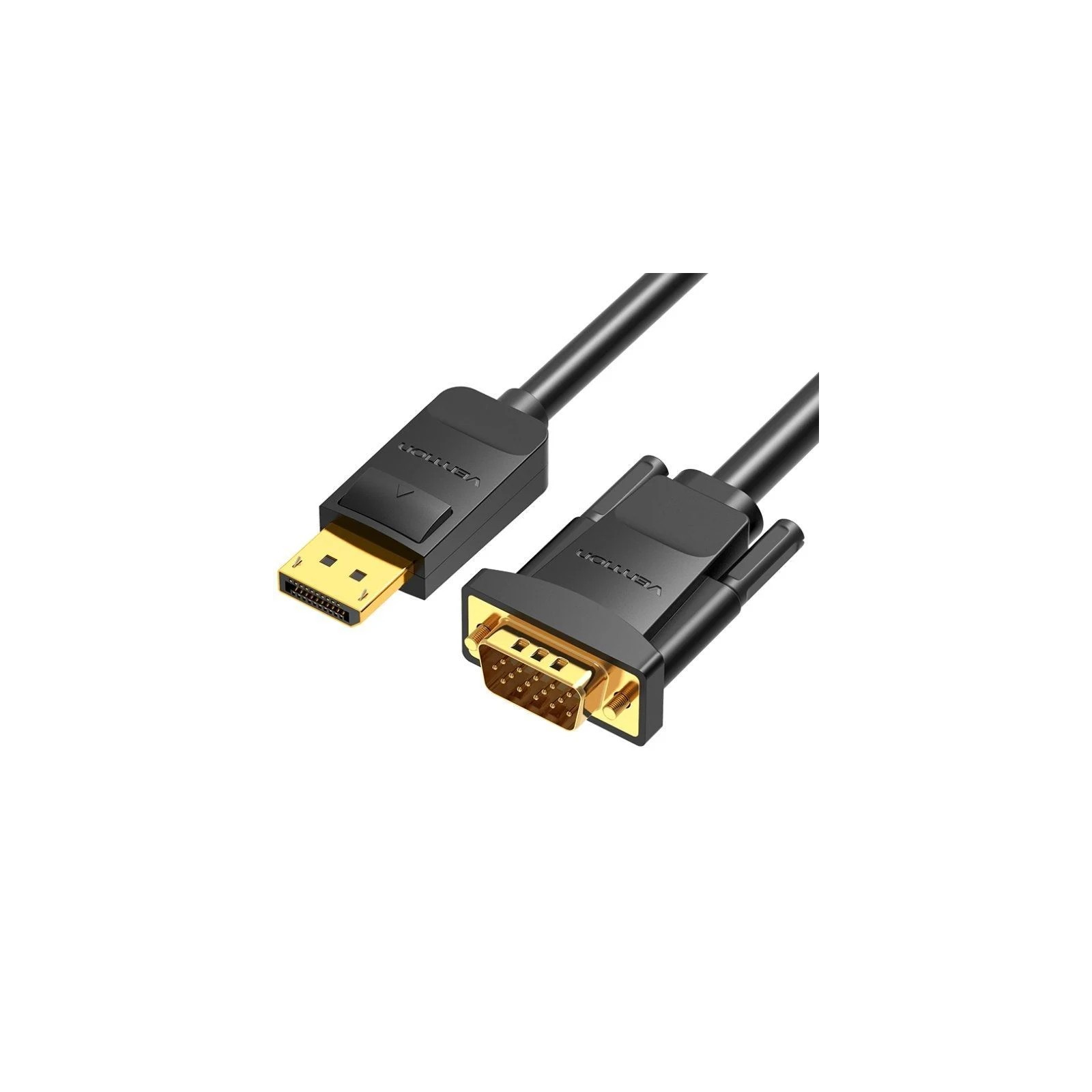 Conversor Vention DisplayPort/m A VGA/m 3 M Negro